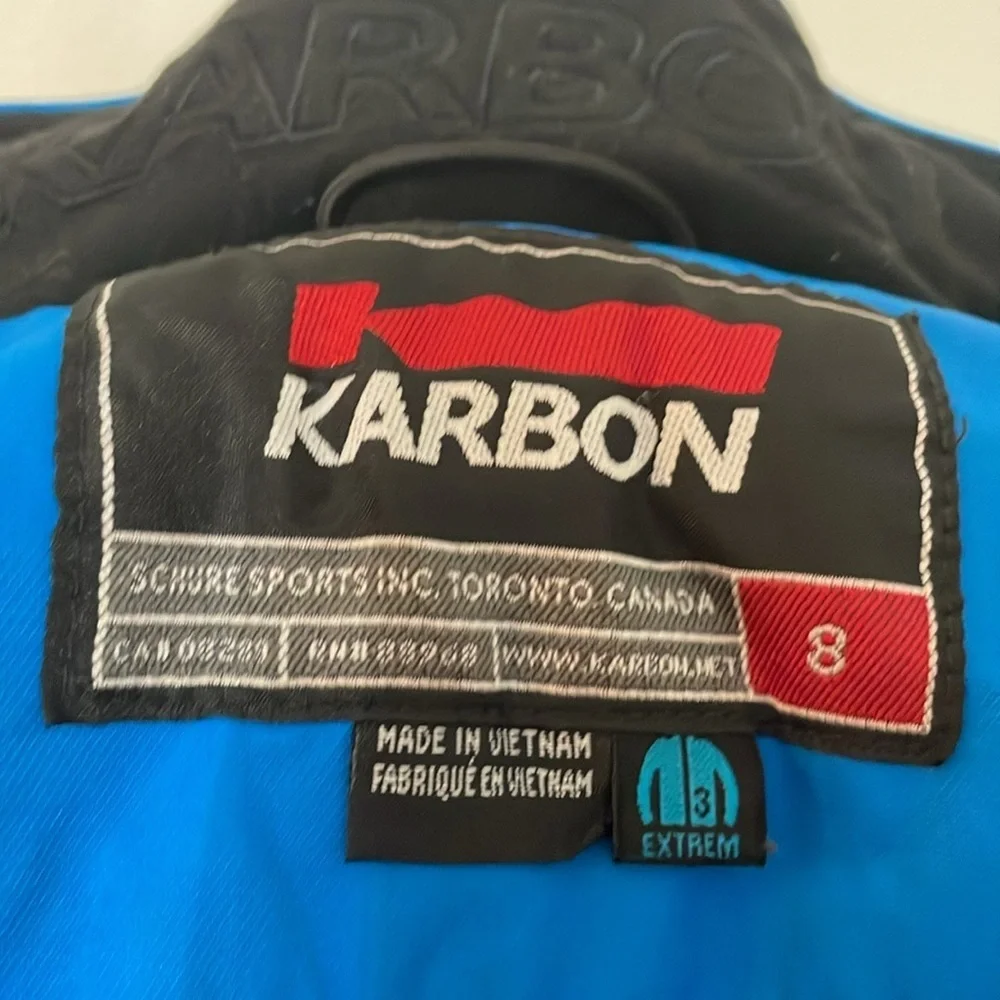 Karbon Ski Snowboarding Jacket Size 8